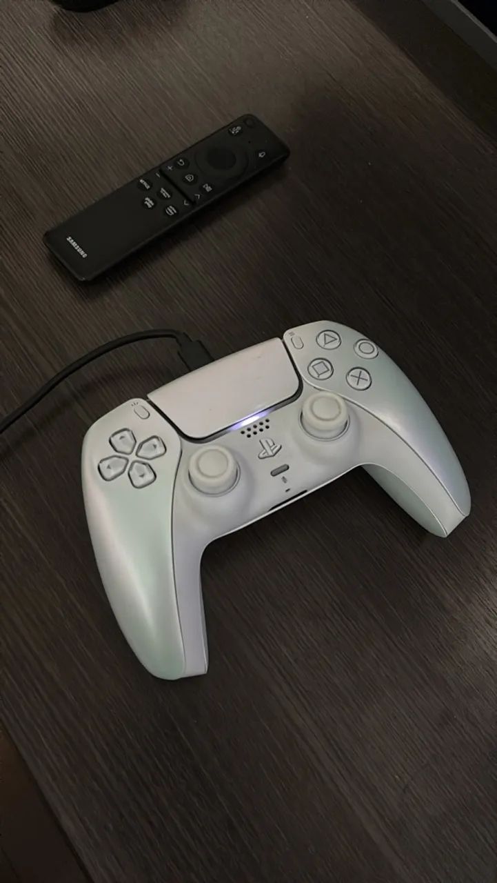 Controle Dualsense Chroma Pearl PS5 - Foto 2