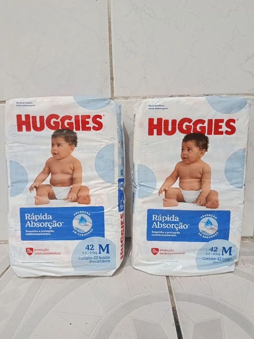 Fralda Huggies M 