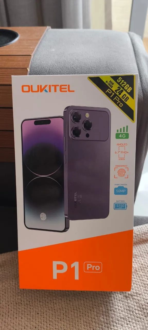 Celular Oukitel P1 Pro 512 GB NOVO - Foto 3