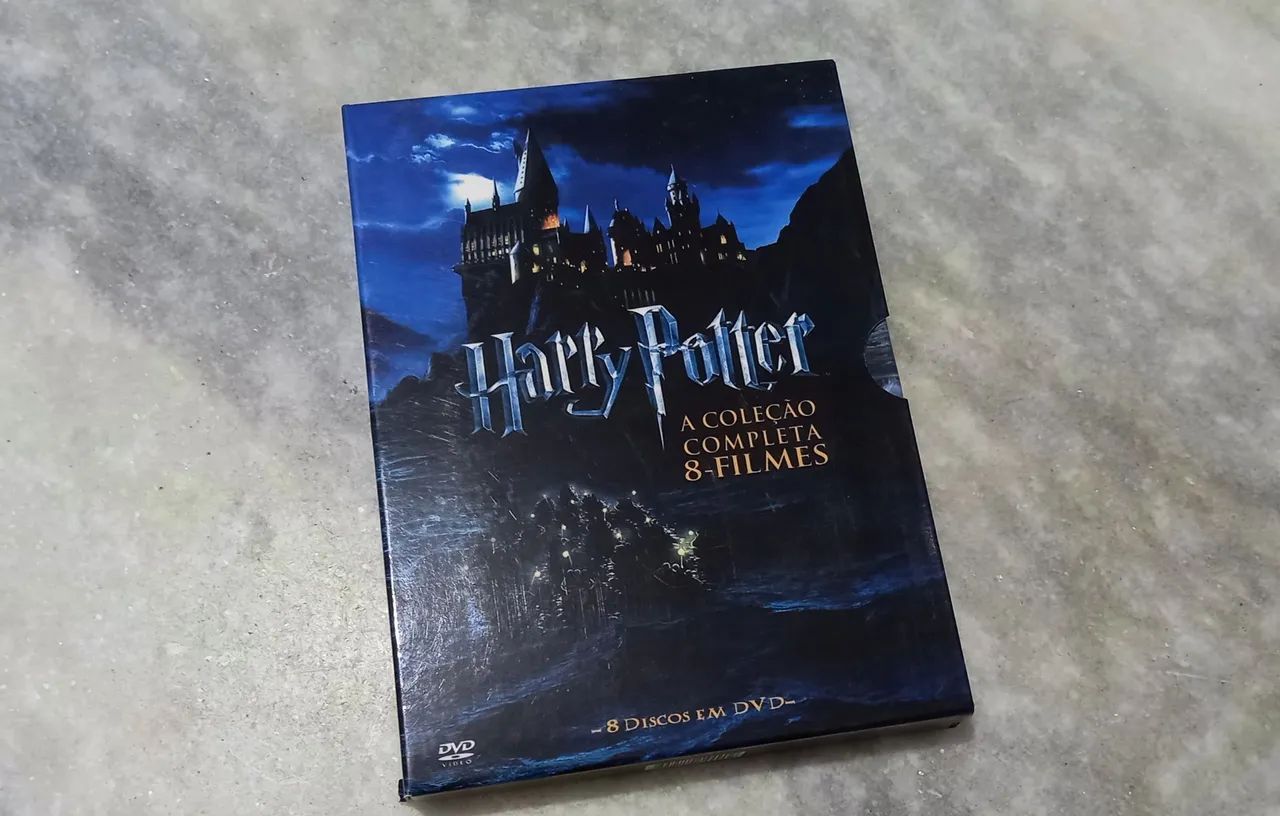 DVD Harry Potter coleção 8 filmes 