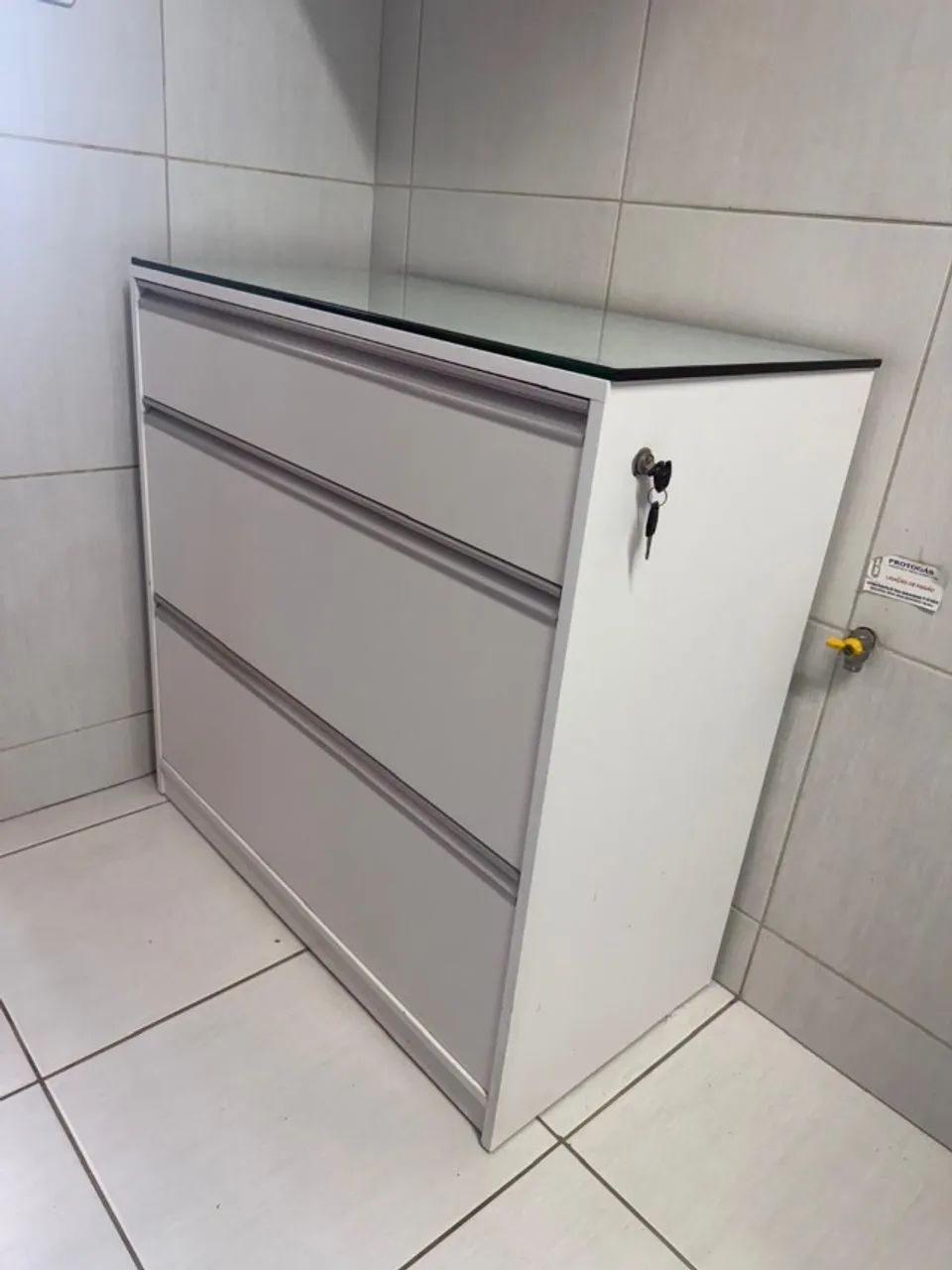 Balcão/Gabinete de cozinha com 3 gavetas - Foto 4