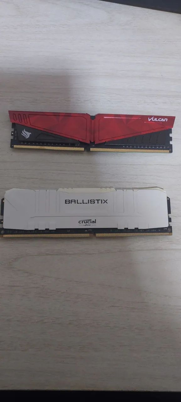 Memoria ram(vendo separadamente) 2 pentes de 8gb 