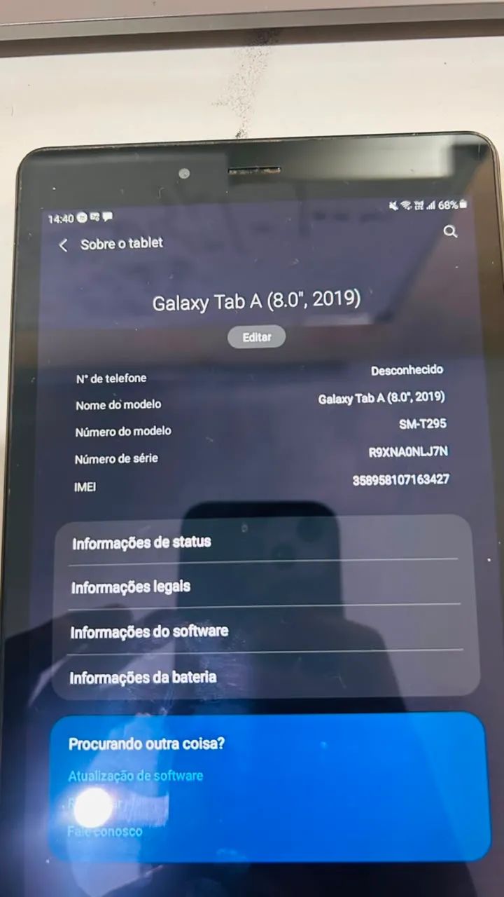 Galaxy Tab A (8.0", 2019) | Perfeito estado | sem marca de uso  - Foto 3