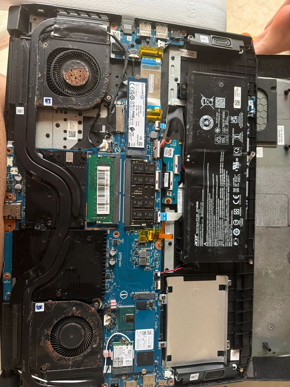 PEÇAS NOTEBOOK GAMER