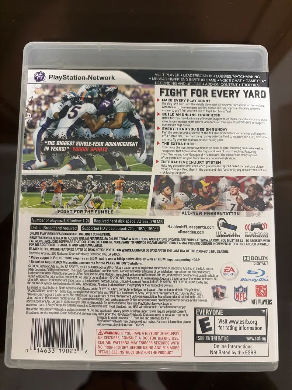 PS3 Madden 10 - Foto 2
