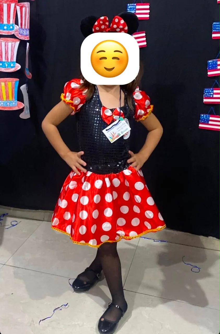 Fantasia infantil Minnie 