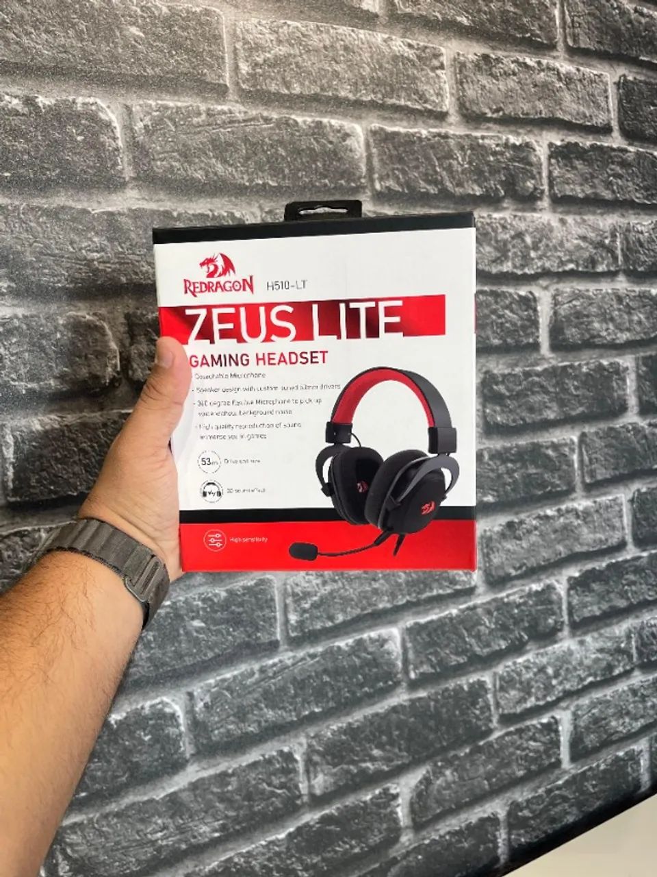 HEADSET REDRAGON ZEUS LITE CONFORTO TOTAL ? - Fones de Ouvido
