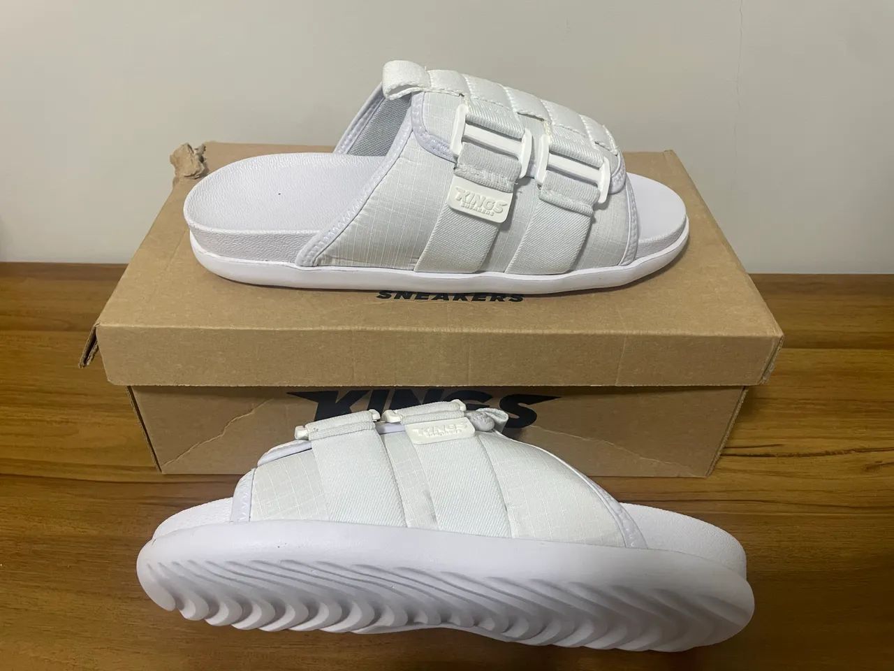 chinelo kings branco - Foto 2