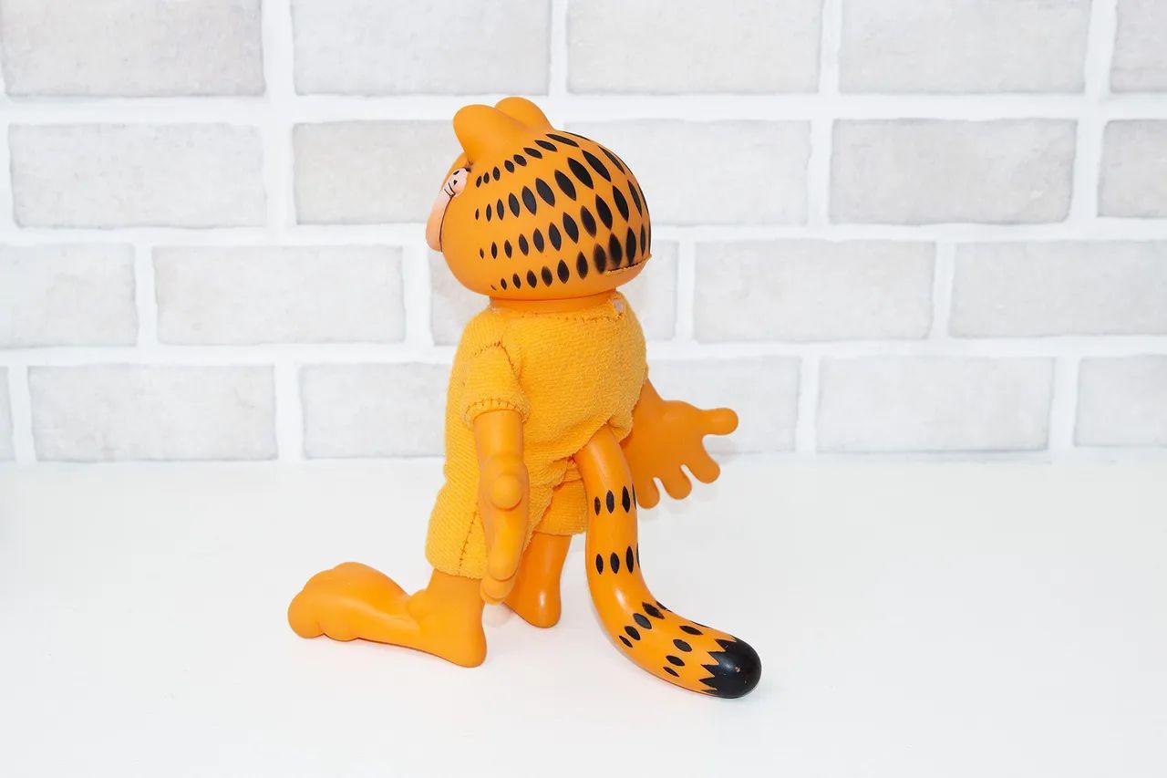 Boneco de pelúcia Garfield antigo - Foto 4