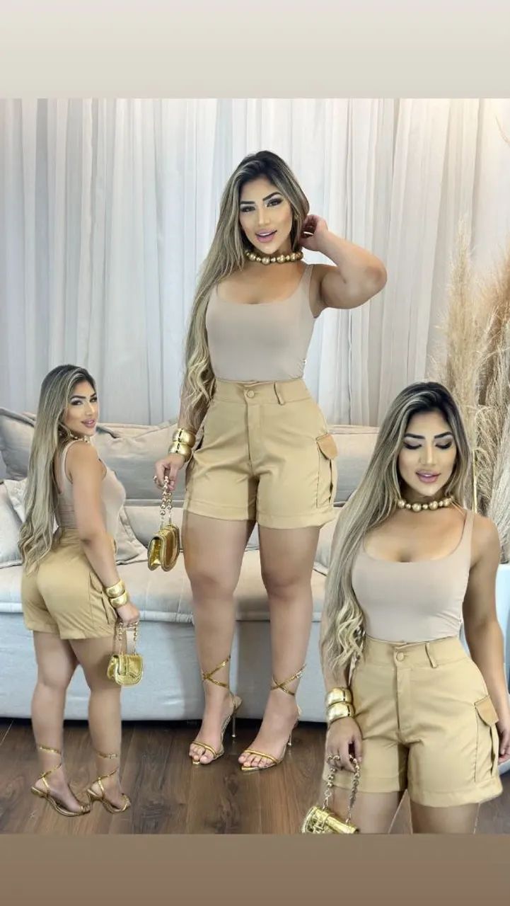 Short de Alfaiataria. Atacado e varejo