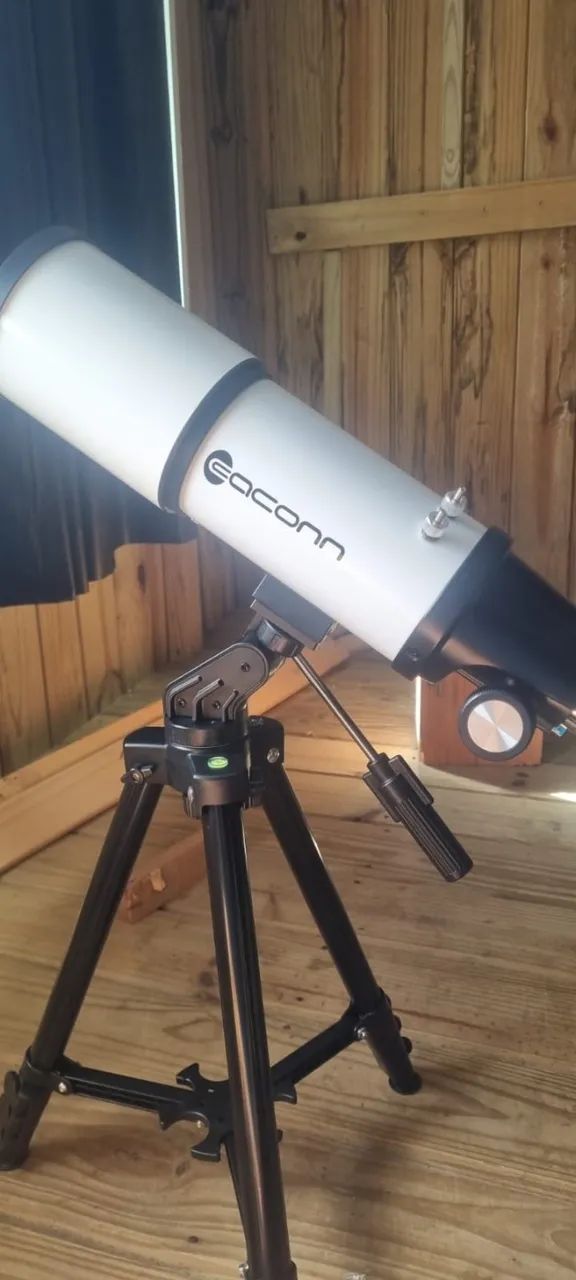  Telescópio Refrator Eaconn 80mm/600mm - Foto 2