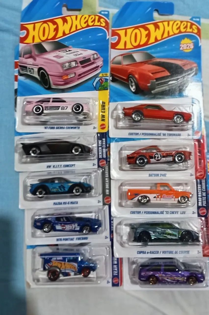 Hot Wheels novos e lacrados 1.0 - Foto 3