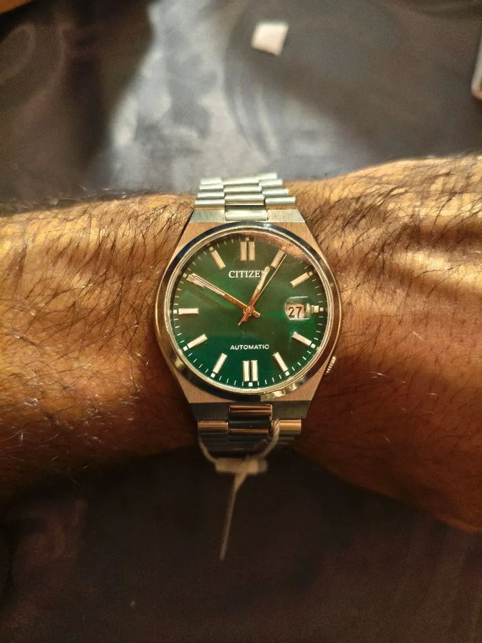 ピスタチオ Citizen Tsuyosa Automático NJ0150-56X - Acessórios - Engenho de