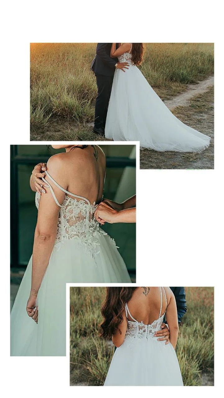 Vestido de Noiva Tule - Foto 3