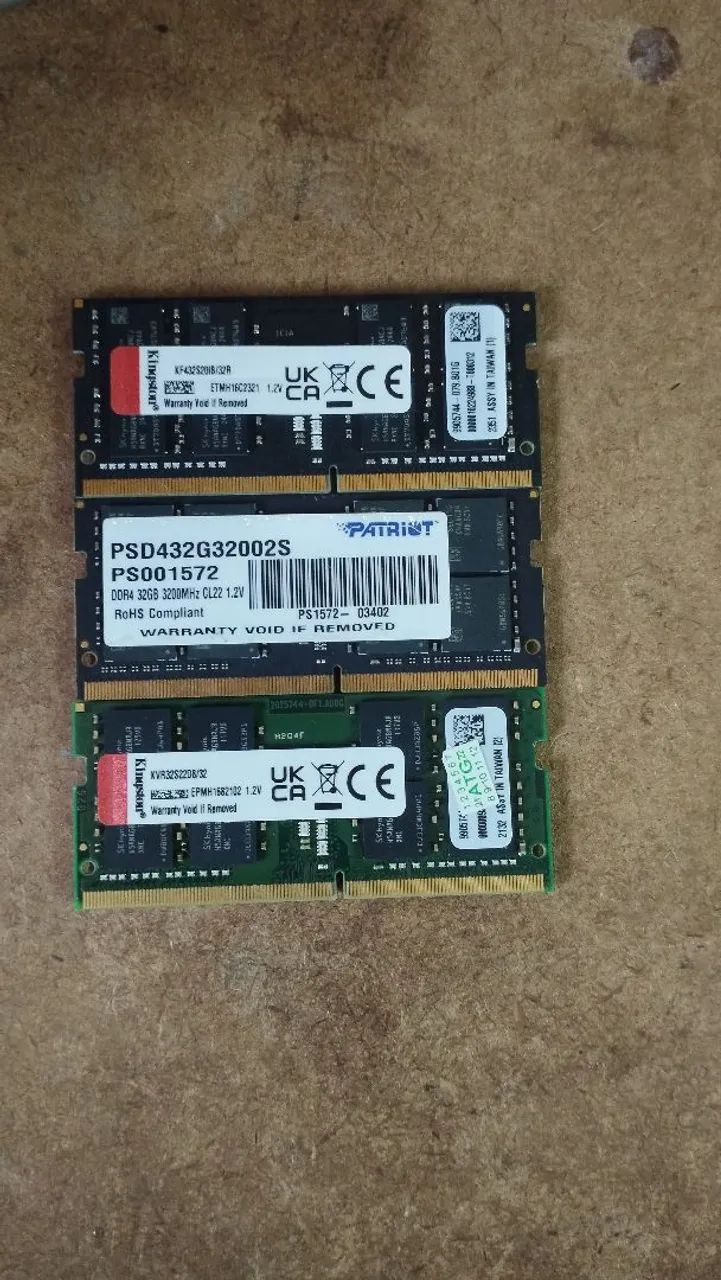 Memória ddr4 32gb notebook - Memória RAM - Martins, Uberlândia