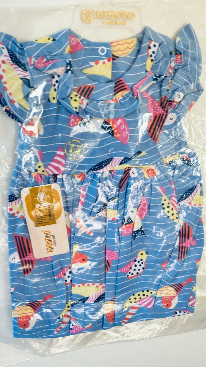Lote de vestido de bebê - Foto 2