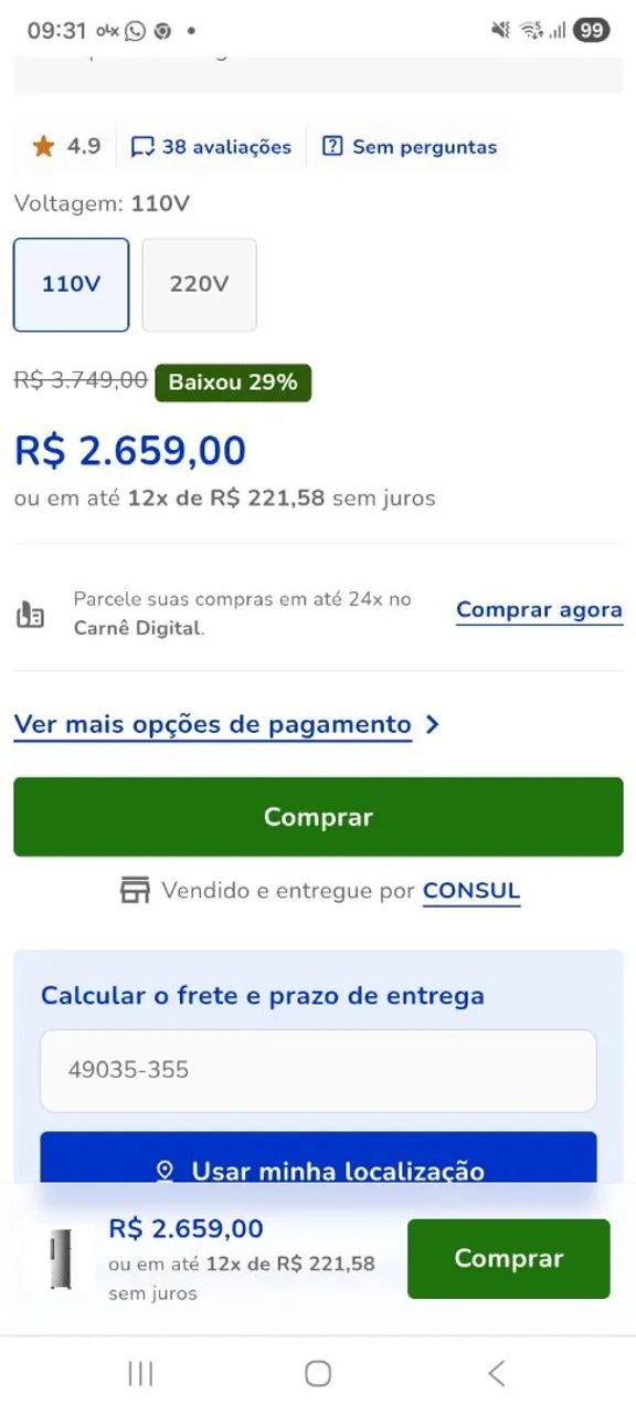 Geladeira  - Foto 5