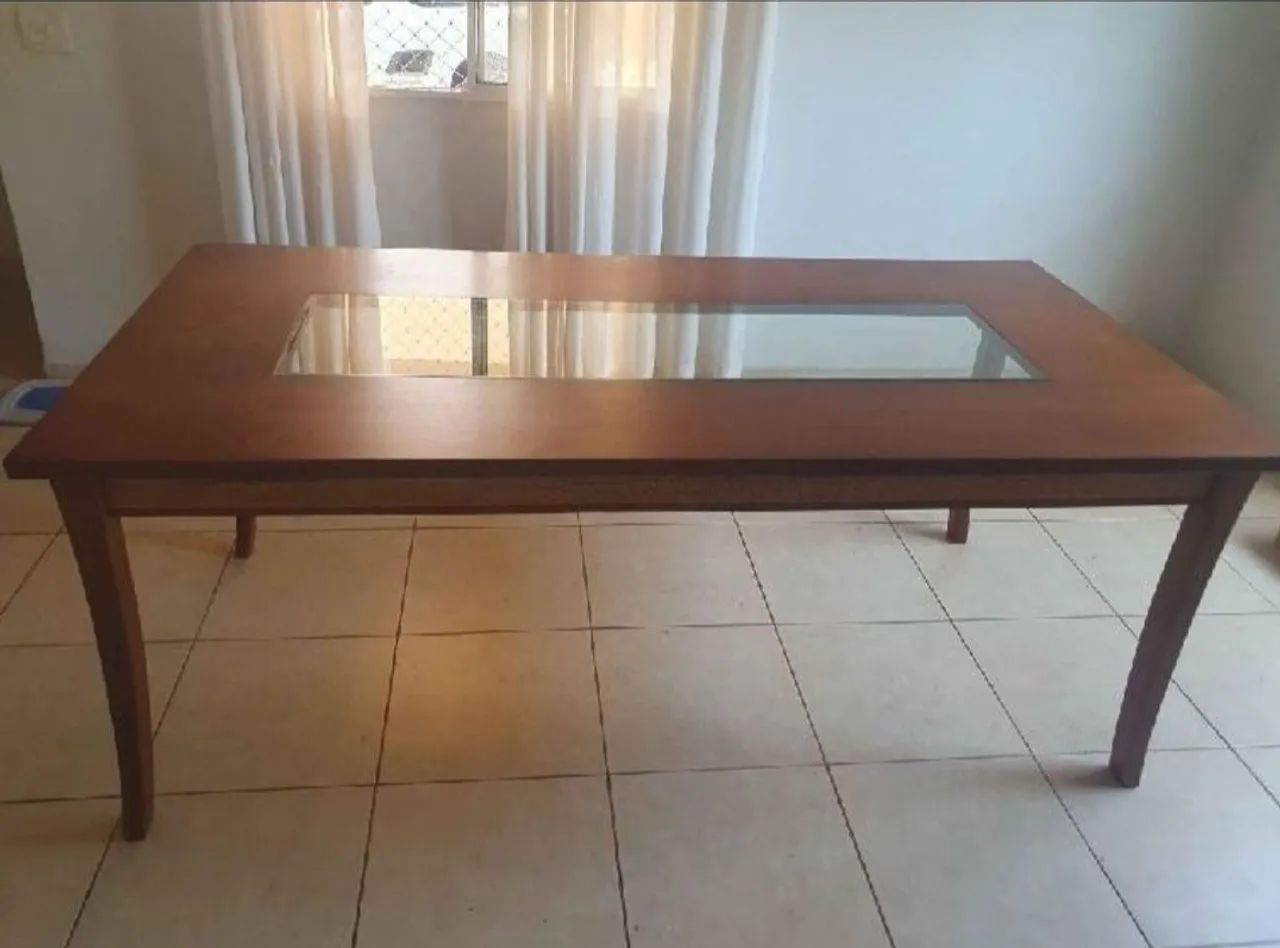 Mesa de jantar madeira - Foto 2