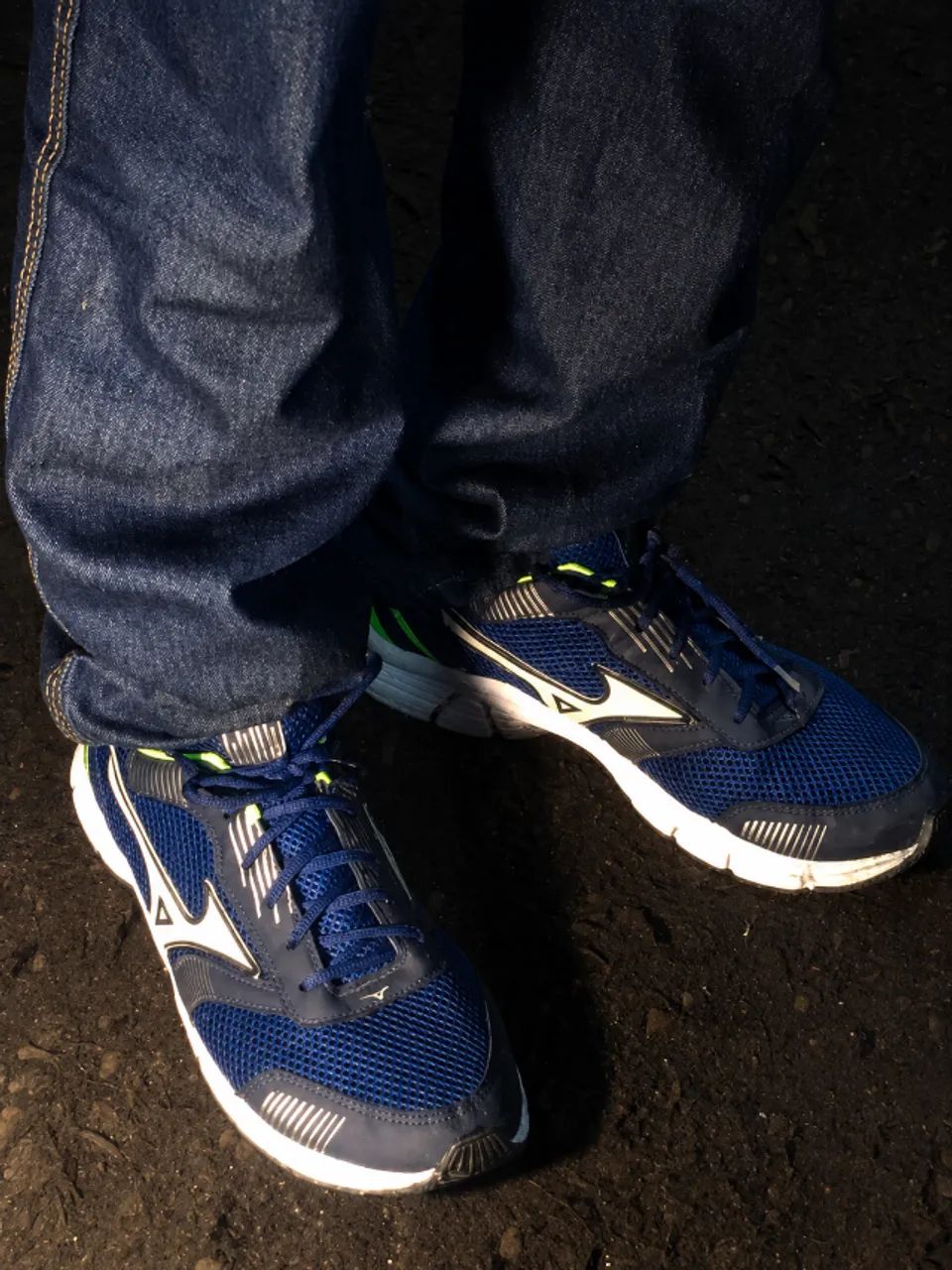 Tênis Mizuno Original Azul Confortável  Resistente