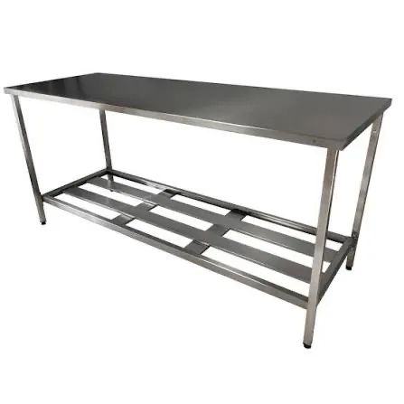 Mesa de inox industrial 1,90 por 60 