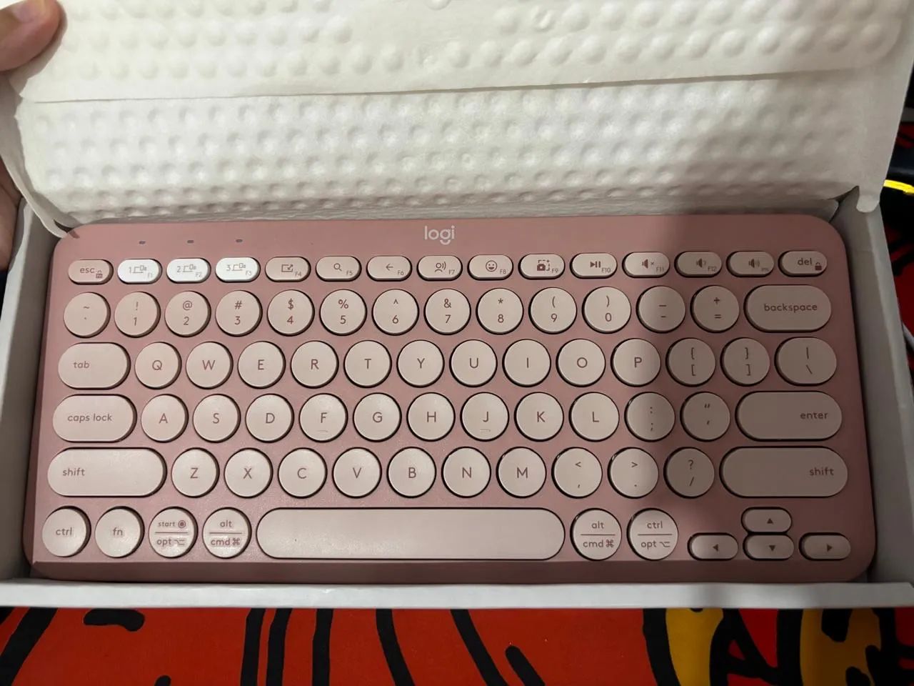Teclado Logitech Pebble Keys 2 k380s - Foto 2