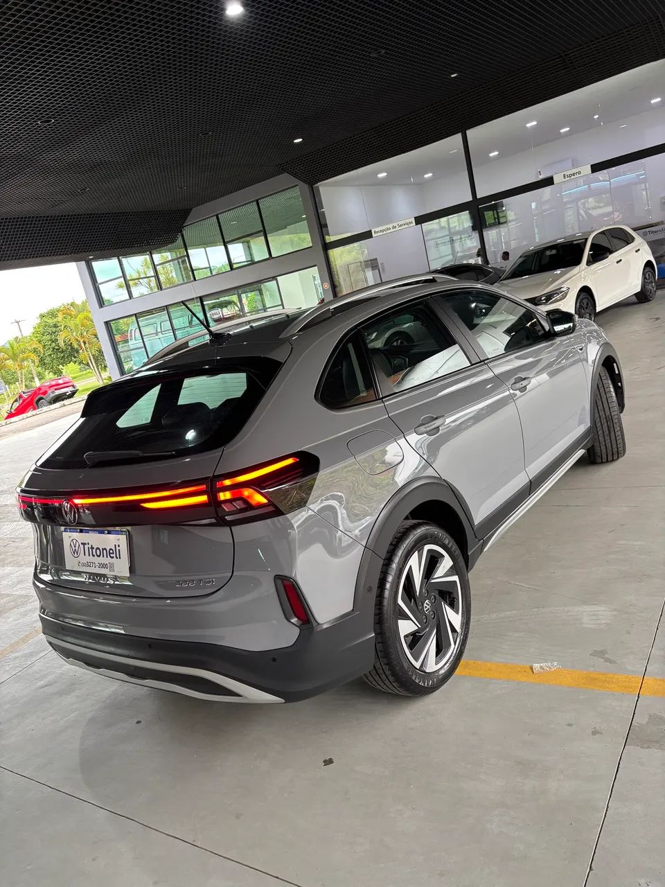 Volkswagen Nivus Highline 1.0 200 TSI Flex AUT 2025 - Foto 4