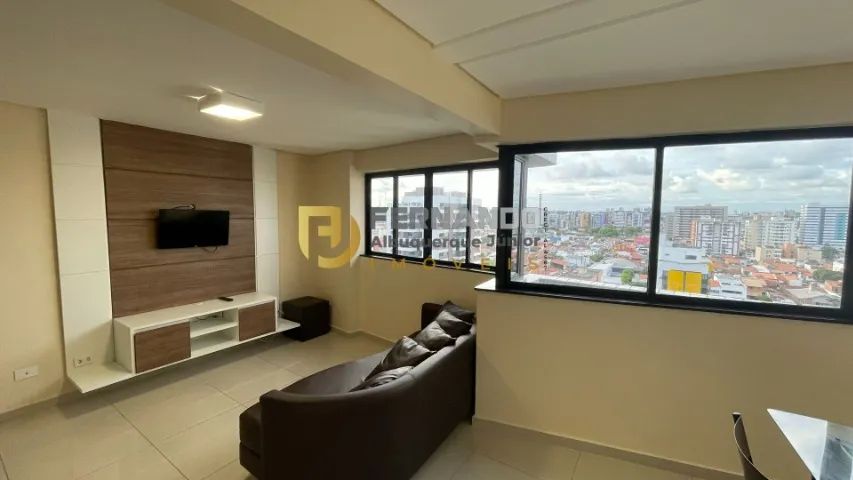 Quarto e sala Duplex, Mobiliado, na Ponta verde, todo no Porcelanato, dois banheiros, 70m2 - Foto 3