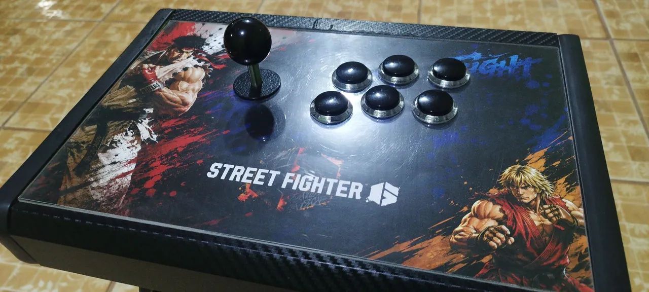 Controle Arcade Com conexão e  Placa Universal PS4, PS3, Switch, XBox e Pc - Foto 2