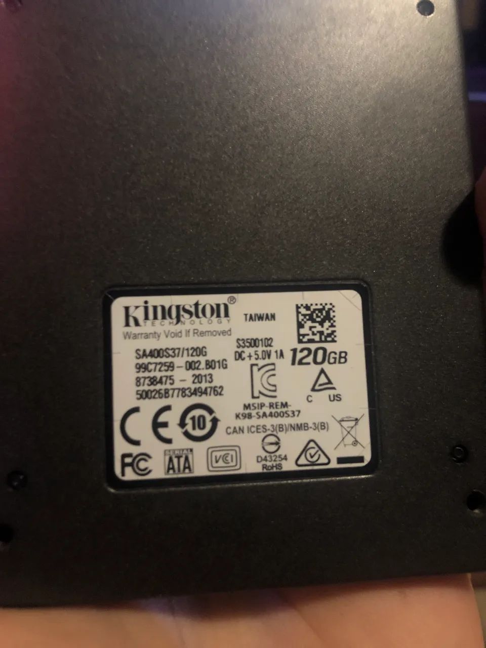 Ssd Kingston 120gb  - Foto 2