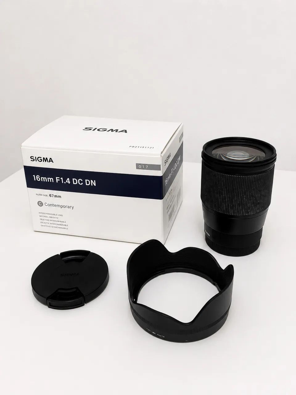 Lente sigma 16mm f1.4 para Sony E-Mount (zve10, fx30, a6400, a7iii