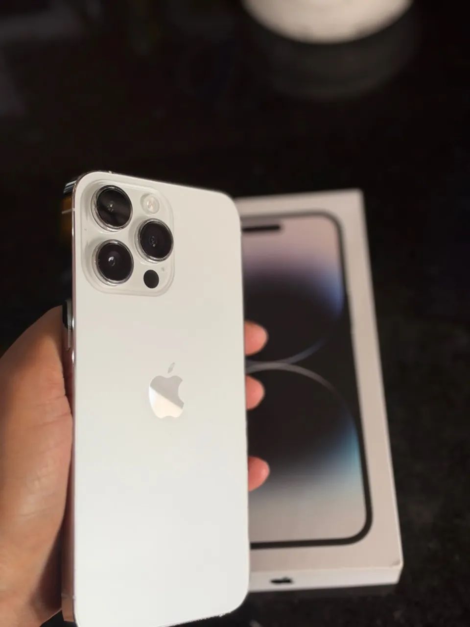 iPhone 14 Pro Max branco 128 gb - Foto 5