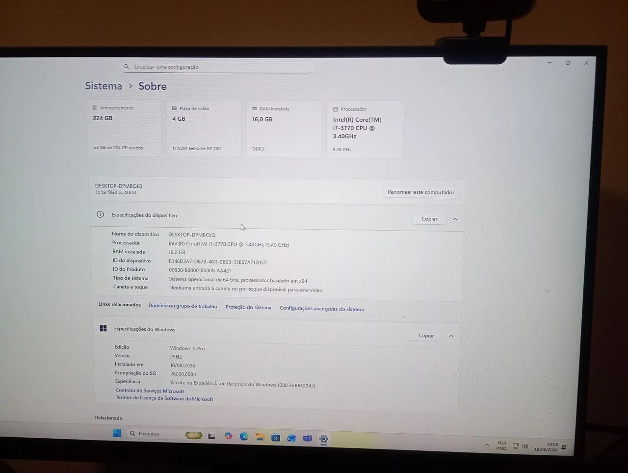 PC Gamer Intel I7  - Foto 5