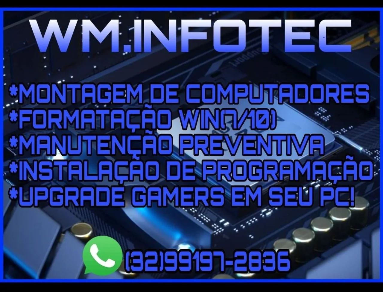 Técnico de informática Qualificado.