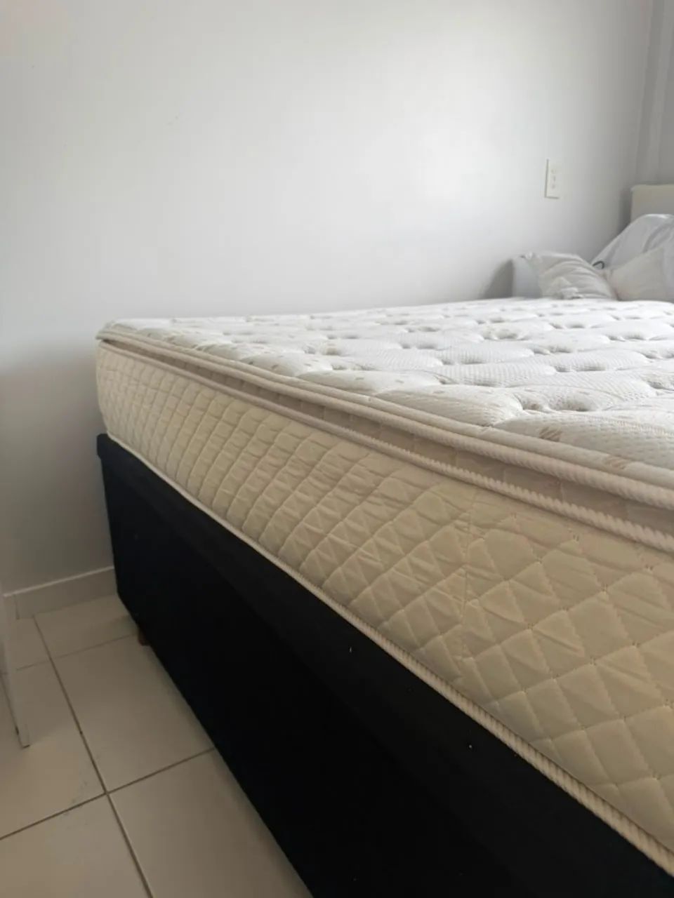 CONJUNTO COLCHÃO DE CASAL + BOX BAU GRANDE
