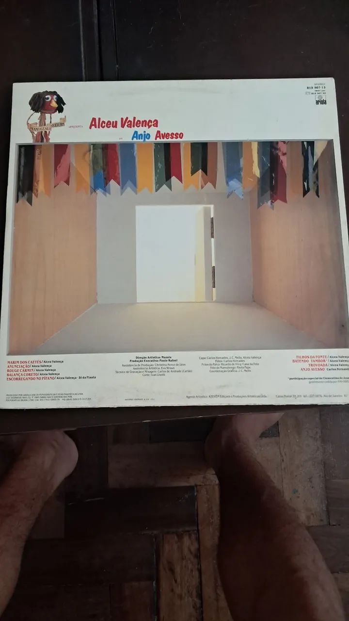 Vinil /Lp Alceu Valença- Anjo Avesso - Foto 2