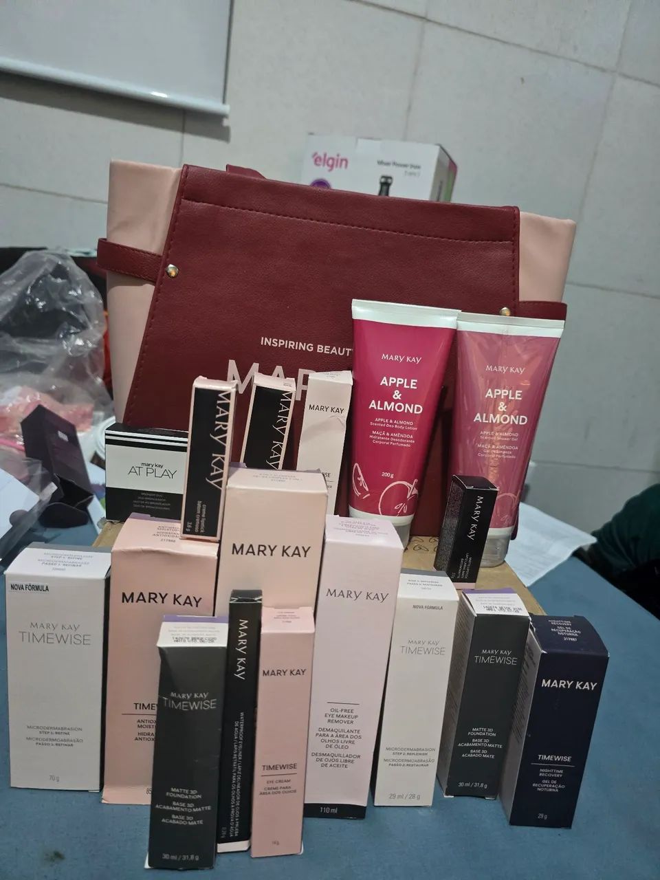 Kit produtos Mary Kay (17 produtos + bolsa)