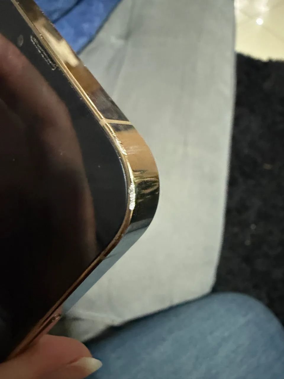 iphone 13 pro max 256gb dourado - ótimo estado  - Foto 5