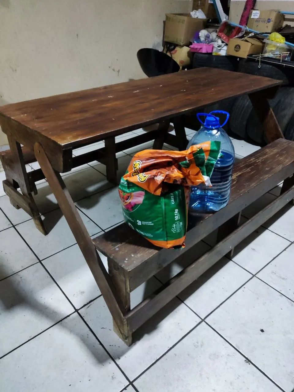 Mesa que vira banco 1,60mt  - Foto 2