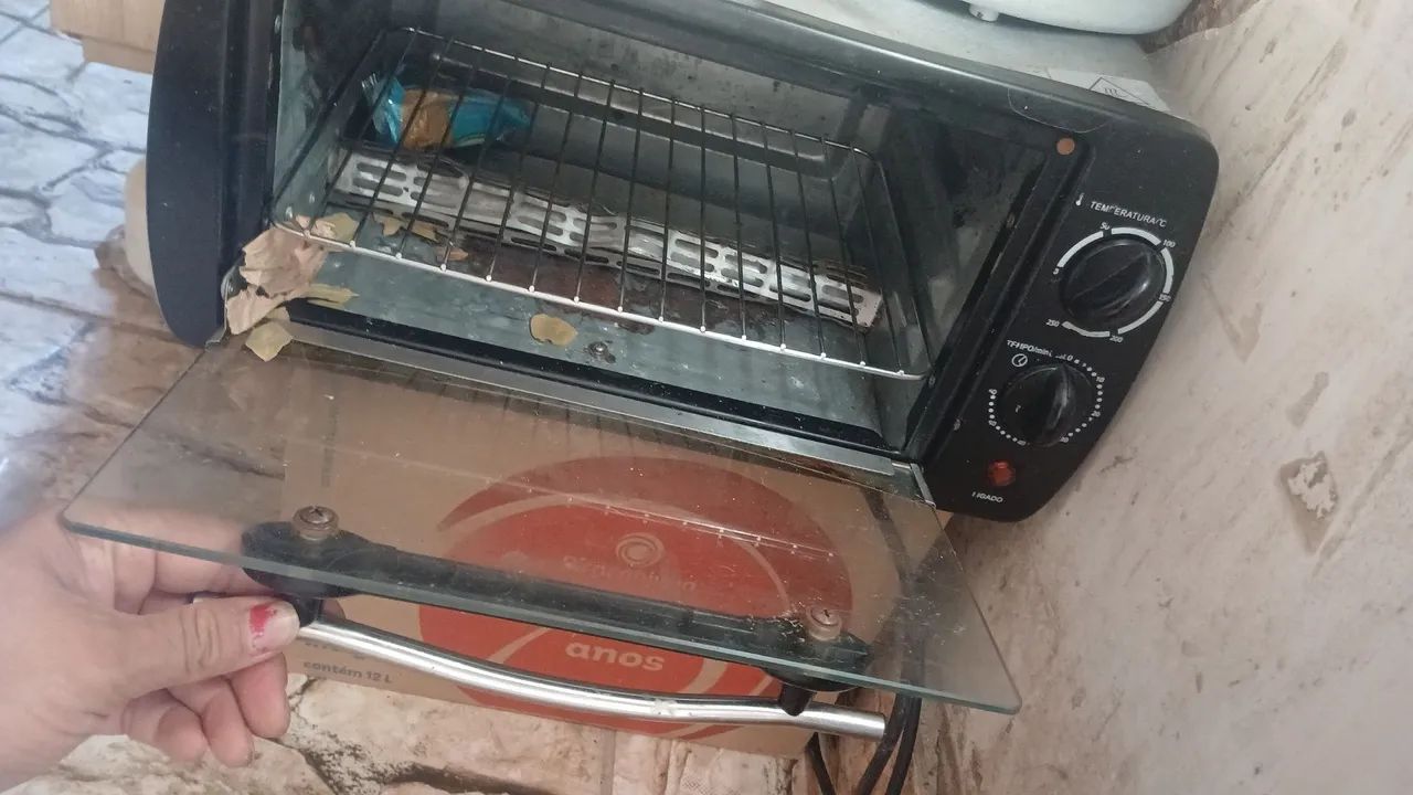 BLACK+DECKER Forno Elétrico, 9 Litros, Temperatura Até 250°C, Potência 800W, FT9N, 110V<br> - Foto 4