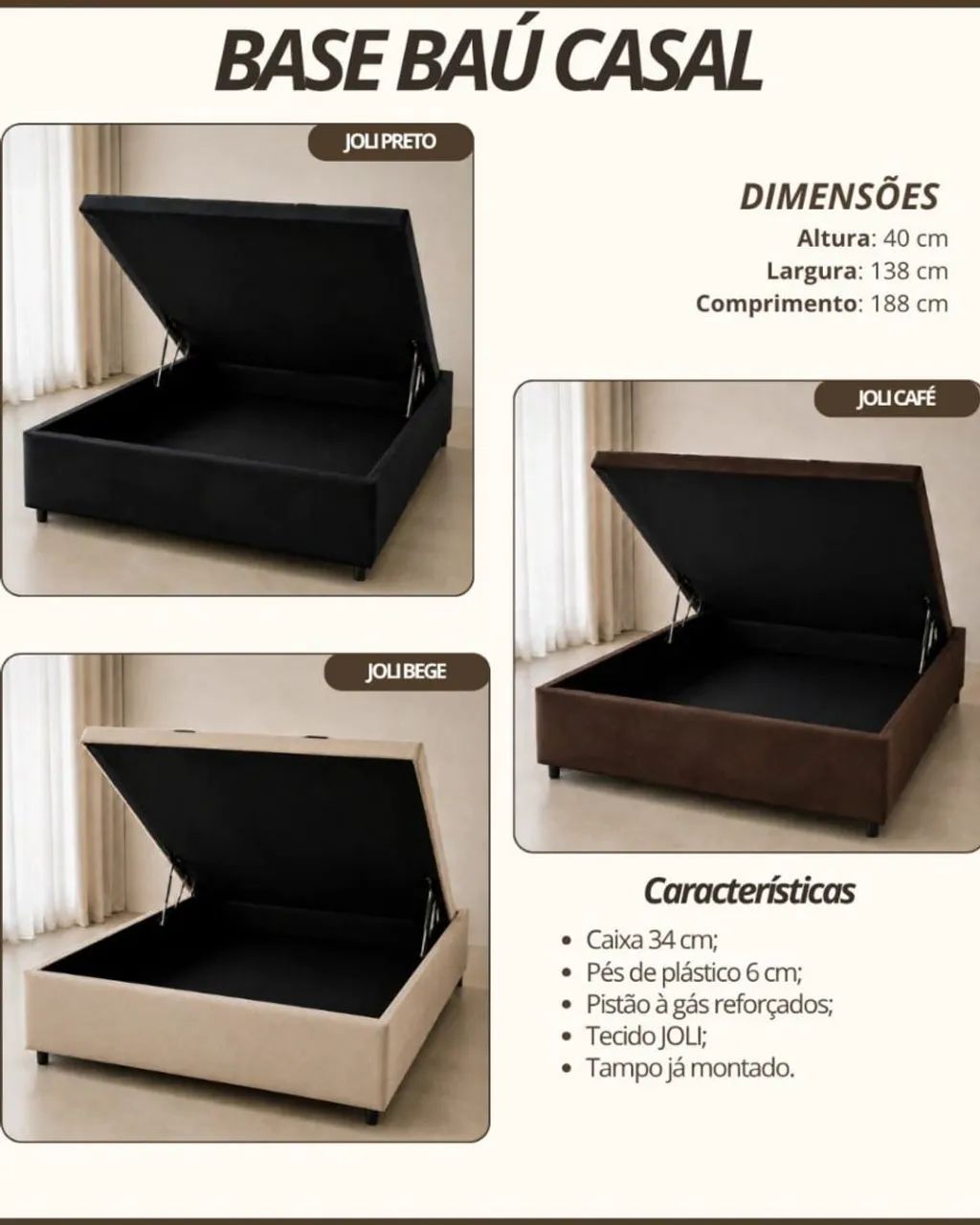 CAMAS DE CASAL E SOLTEIRO + COLCHAO  - Foto 3