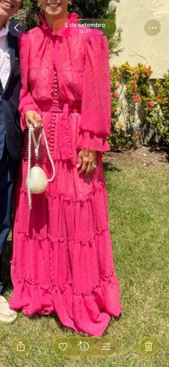 Vestido Belíssimo Flluido - Foto 2