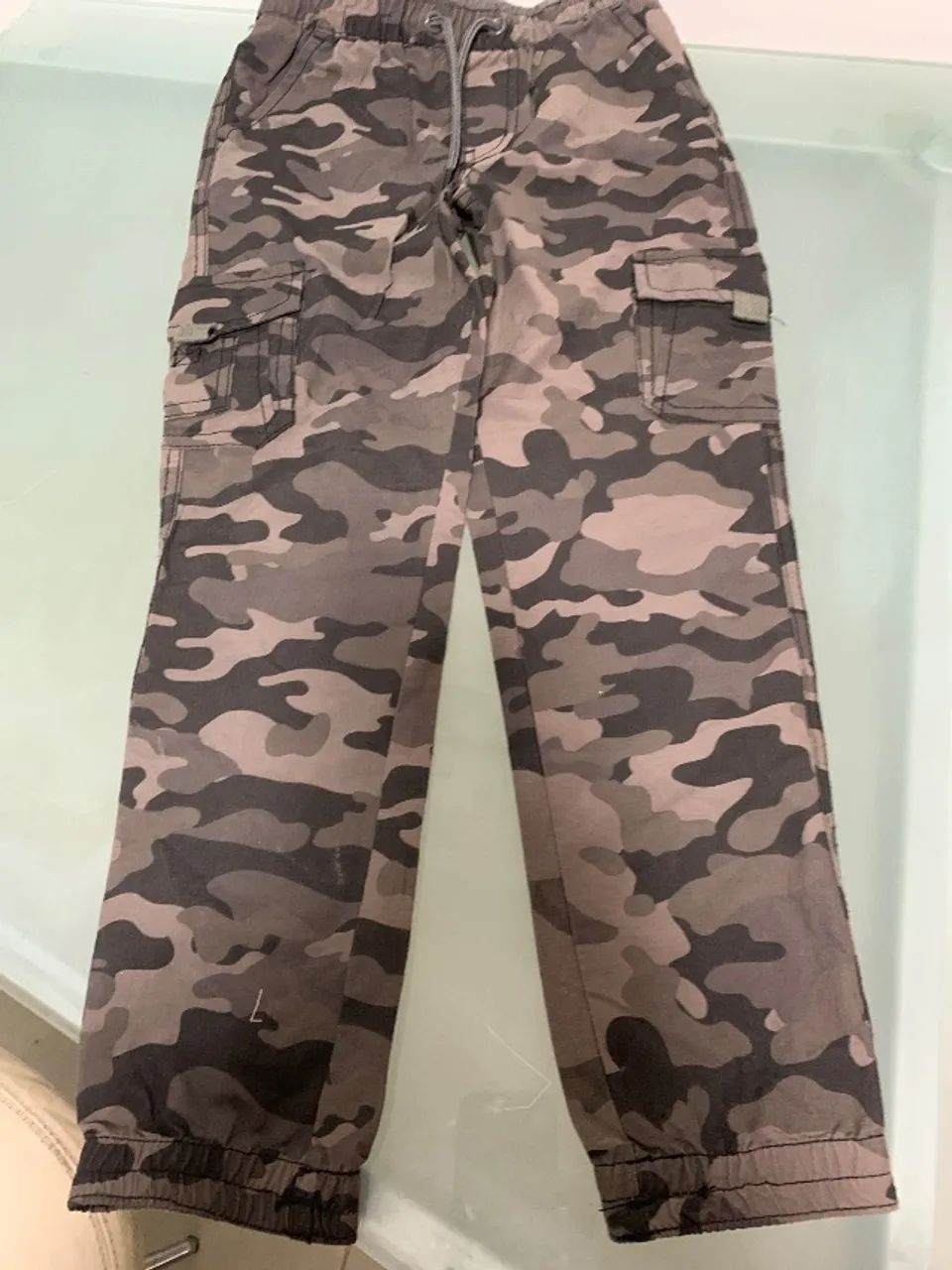Calça Exército - ocean current
