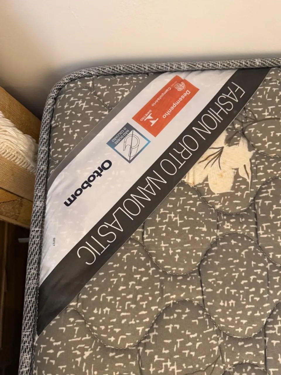 Cama Box Casal com Colchão Ortobom Fashion Orto Nanolastic - Foto 2