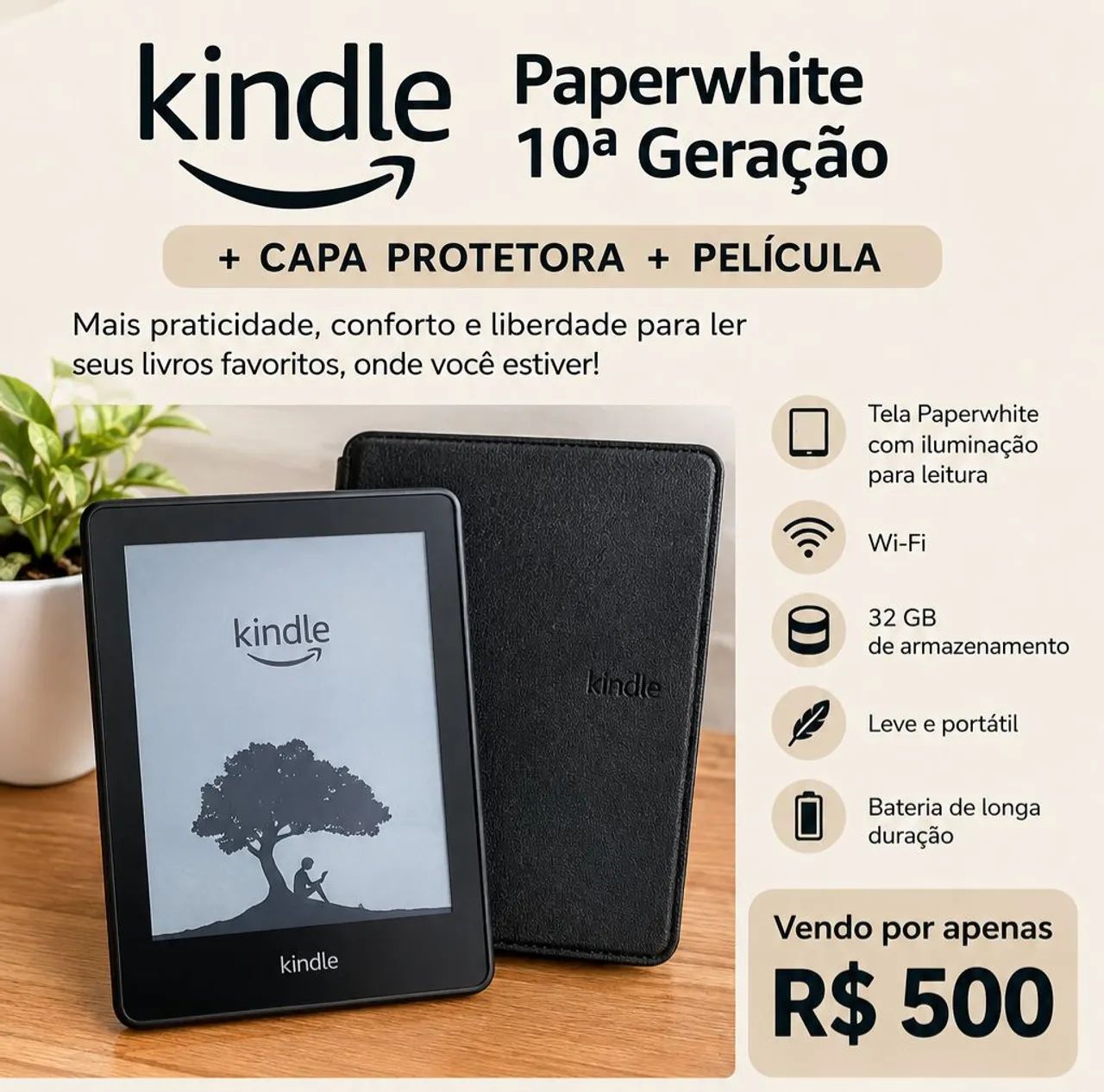 Kindle geração 10 