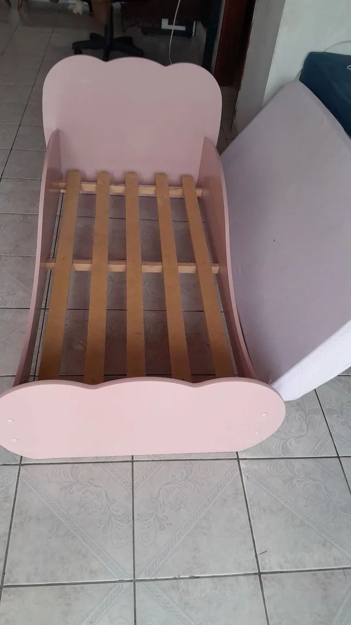 Cama infantil com colchão  - Foto 3