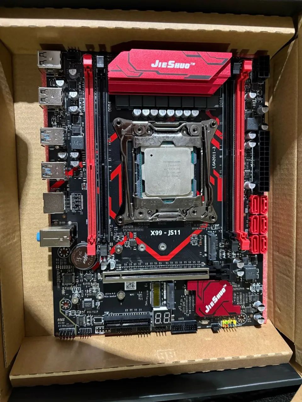 Kit X99 - Placa mãe + Processador  - Foto 2