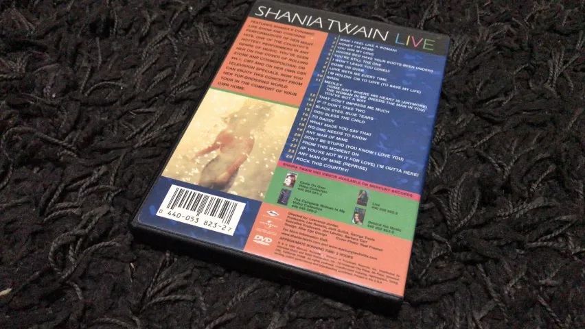 Dvd Importado Shania Twain Live - Midia Dourada Excelente qualidade - Foto 4