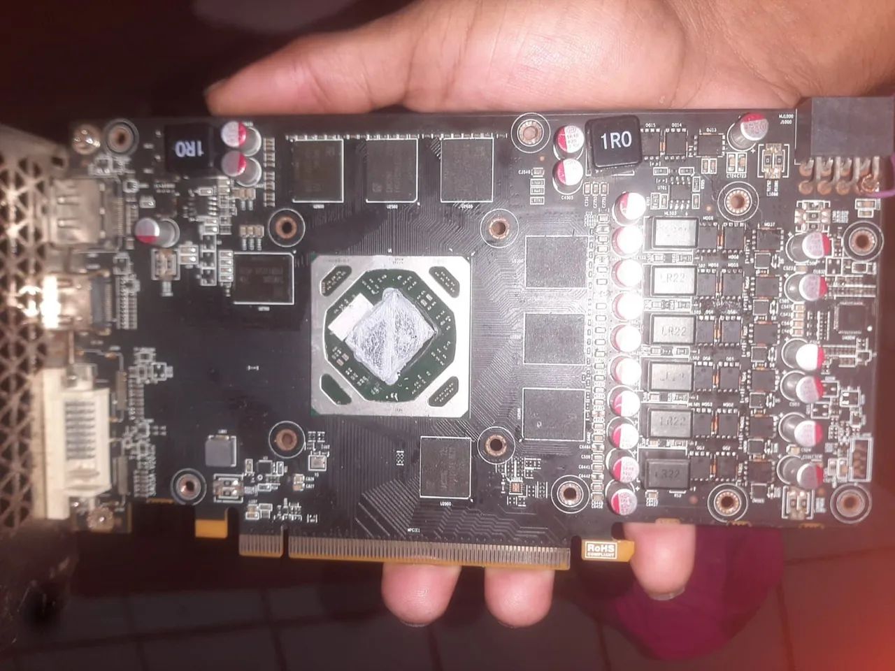 Rx 580 8gb defeito 