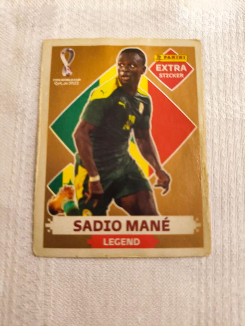 Figurinha Copa de 2022 Legend Bronze Sadio Mané 