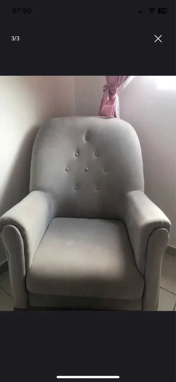 Poltrona de amamentação  - Foto 3